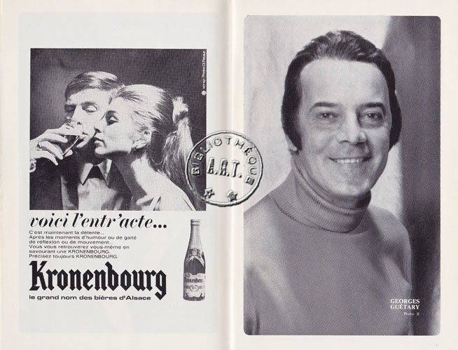 Les programmes de Théatre de l\